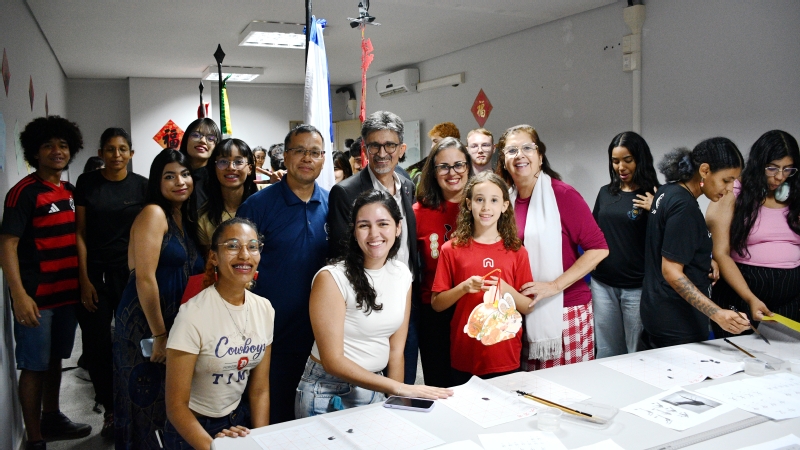 华农巴西马托格罗索联邦大学中文+农业科教发展中心举办马年元宵节庆祝活动